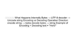 How to Convert Bytes to String in Python 3 (Decode Explained)