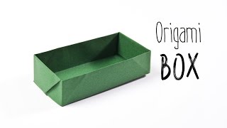 How to make a paper box ♦ DIY ♦ Easy Origami Box