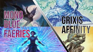 Pauper Tournament Mono Blue Faeries Vs Grixis Affinity December 8th Round 3