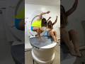 CANNONBALL CONTEST Challenge in the Giant Toilet to BREAK 100 LAYERS of Duct Tape #shorts