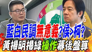 藍白民調\