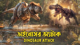 'Dinosaur Attack' Science Fiction Bangla Dub Movie ( 4k HD ) | Eddie Sunderland , Lars Preston