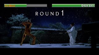 The Bride vs O-ren Ishi-i...with healthbars