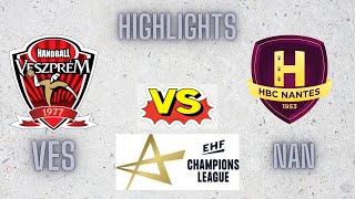 Telekom Veszprém - HBC Nantes handball Full Game Highlights Champions League 2021