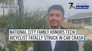 Sun. June 2 | National City family honors teen fatally struck in car crash | NBC 7 San Diego