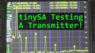 tinySA Ultra - Testing Your Radio.