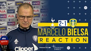 “A fair result, a half for each team” | Marcelo Bielsa | Spurs 2-1 Leeds United | Premier League