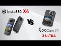 QooCam 3 Ultra vs. Insta360 X4 - Which is the Best 8K 360 Camera?