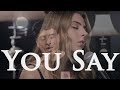You Say by Lauren Daigle (Spanish/English Version) | cover by Jada Facer ft. Jeff Keylor