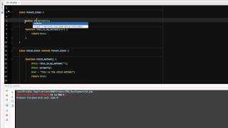 PHP: Classes & Objects Part 4. Private vs Static