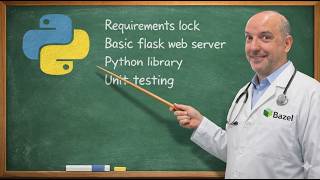 Bazel + Python Tutorial Part 3: Requirements lock, a Flask webserver, libraries & Unit testing