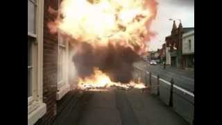 Missile launch in Worcester kills man as he walks