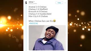 Fans React to Chelsea 6-0 Defeat vs Manchester City