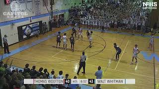 2022 MD 4A WEST PLAYOFFS FIRST ROUND - Whitman vs Wootton Highlights