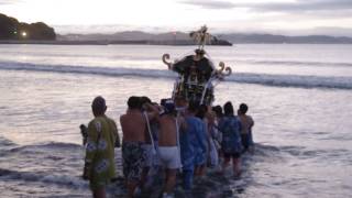 諏訪神社浜降り式　2015