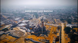 Shree Ram Janm Bhumi: Breathtaking Drone Views of Ram Mandir | Ayodhya