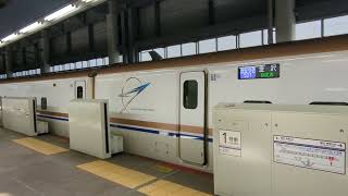 2025年1月24日北陸新幹線金沢(駅)11番のりば8521Eかがやき521号到着→停車 E7系F22編成運行(604Eあさま604号→)8521Eかがやき521号(→(回送列車)回送8521E)