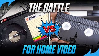 Betamax vs VHS: The Battle for Home Video Tapes