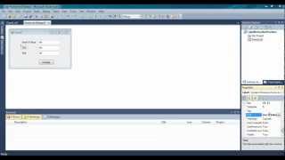 Visual Basic 2010 Tutorial #3 on Label Button and TextBox(How To Create Calculator) by mk