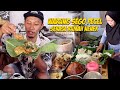 Sarapan Nasi Pecel Godong Jati Sajian Mewah ala rumah nenek di pedesaan!