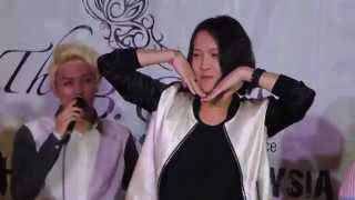 [FANCAM] 140622 DGNA Celebration Party - Karam, Mika and Injoon Kiyomi Player