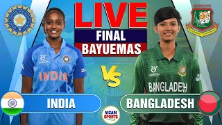 🔴Live: India vs Bangladesh | U19 Women's Asia Cup 2024 Final | Live Cricket Score \u0026 Commentary