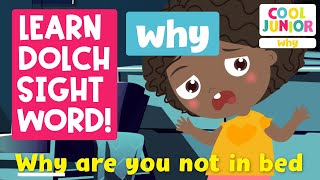 Phonics | Sight Words Songs! | Sight Word “why” (Level 4B-18) | by Cool Junior Phonics