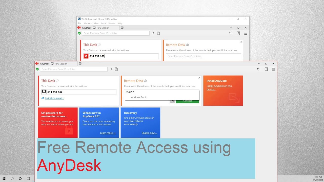 How To Install Free Remote Access Software Anydesk 2021 Youtube