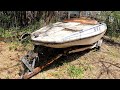 Will It Run? 80's UltraNautics JetStar 1250 Jet Boat Sitting 20 years - NNKH