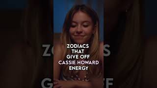 Zodiac Signs that give off Cassie Howard energy | #cassiehoward #euphoria #astrology #sydneysweeney