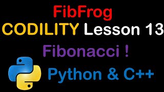 Fibonacci Frog Jump in Python and C++ Codility Coding Interview