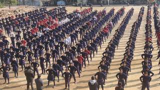 Kanti Secondary School Butwal Nepal  morning  PT