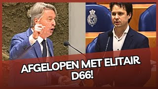 PVV'er SLOOPT elitaire D66'er! Niet iedereen groeit op bij een elitair D66-gezin!