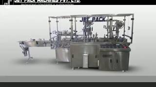 Automatic Carton Collating and Over Wrapping Machine