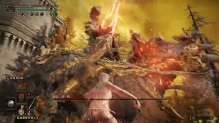 [Elden Ring] 龍裝大樹守衛 裸裝盾反   Draconic Tree Sentinel  Parry