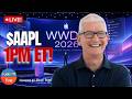 $AAPL WWDC 2026: Ai Overhaul Coming? Apple's Biggest AI Event in Years | Stock Market Live