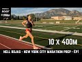 Nell Rojas NYC Marathon Prep | Episode 1 | Speed Work