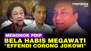 Menohok PDIP Jawab Effendi Simbolon Desak Megawati Mundur: Hanya Jadi Corong Jokowi!