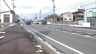 道路横断中の40歳女性、車にはねられ意識不明の重体　秋田・由利本荘市の国道7号 (25/02/26 19:00)