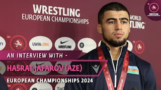 21 year old Hasrat JAFAROV (AZE) wins back-to-back Euro golds