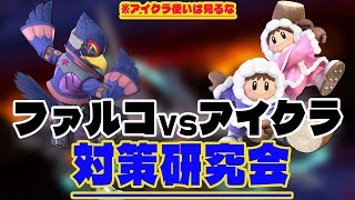 ファルコvsアイスクライマーを研究する【スマブラSP】