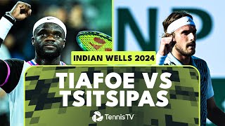 ENTERTAINING Frances Tiafoe vs Stefanos Tsitsipas Points | Indian Wells 2024