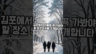 김포 겨울에 가볼만한곳 TOP5