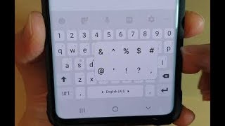 Galaxy S10 / S10+: How to Customize Keyboard Symbols on The Period Key Shortcut
