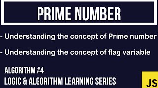 JavaScript Algorithm Tutorial #4 | Prime Number
