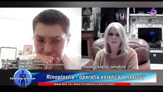 RINOPLASTIA - OPERAȚIA ESTETICĂ A NASULUI - SĂNĂTATE ȘI PREVENȚIE