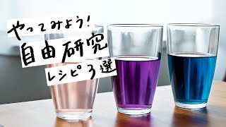 【やってみよう！】夏休みの自由研究レシピ 3選