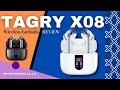 TAGRY X08 Wireless Earbuds Review - Ultimate Music Companion!