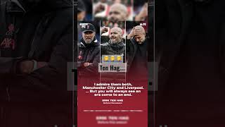 Ten Hag: “Era come to an end”…. | Liverpool 7-0 Manchester United #shorts