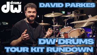 David Parkes - DW Drums Tour Kit Rundown - Periphery 2024 Australia Tour